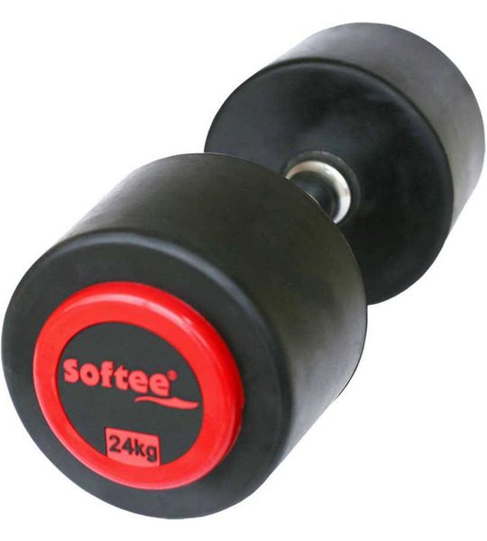 Softee Pro-sport 24kg Dumbbell Zwart 24 kg