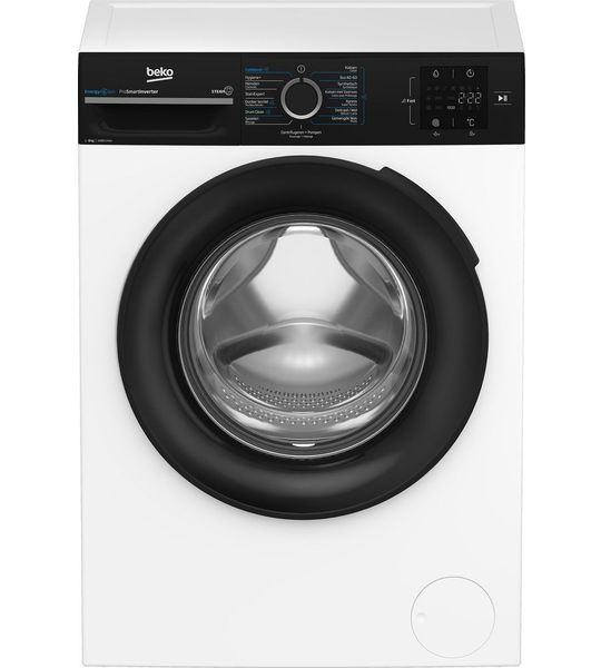 Beko BM3WFT3841B Wasmachine Wit