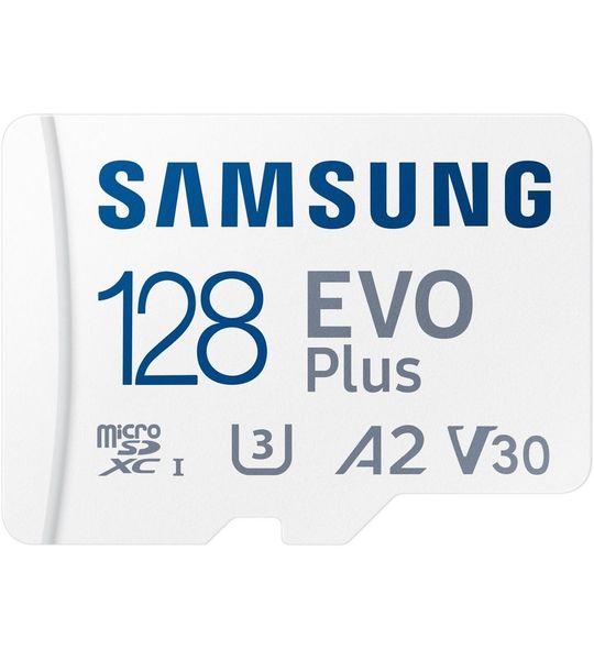 Samsung EVO Plus (2024) microSD 128GB + SD Adapter