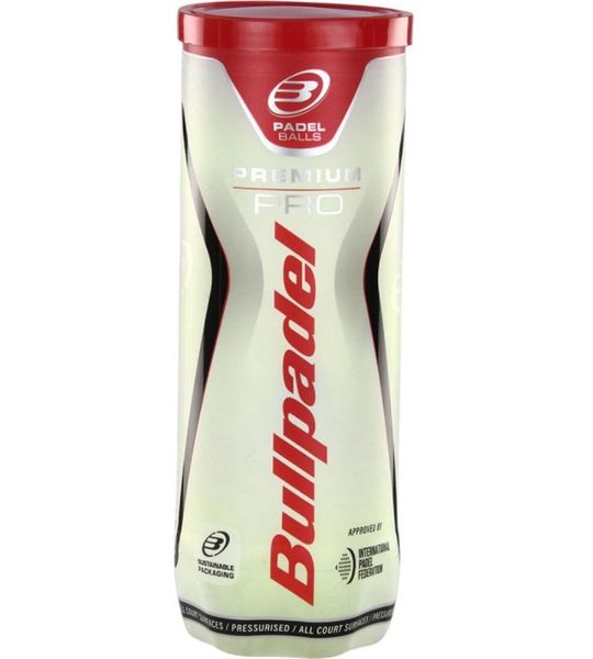 Bullpadel Premium Pro 3x padelballen