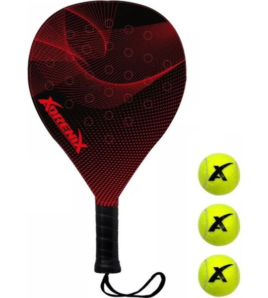 Overige Merken Padelset Racket + 3 Ballen Assorti
