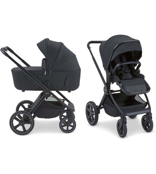 Kinderwagen Novi Baby® Luna Premium Briljant Black