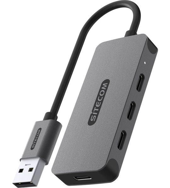Sitecom Usb-a To 4x Usb-c Hub