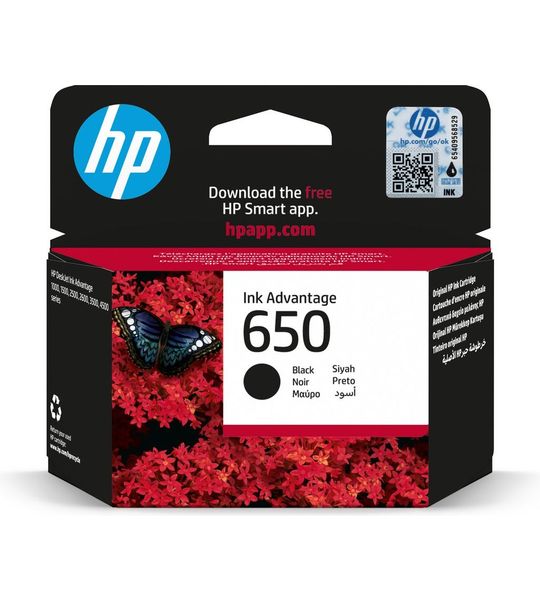 HP 650 zwart