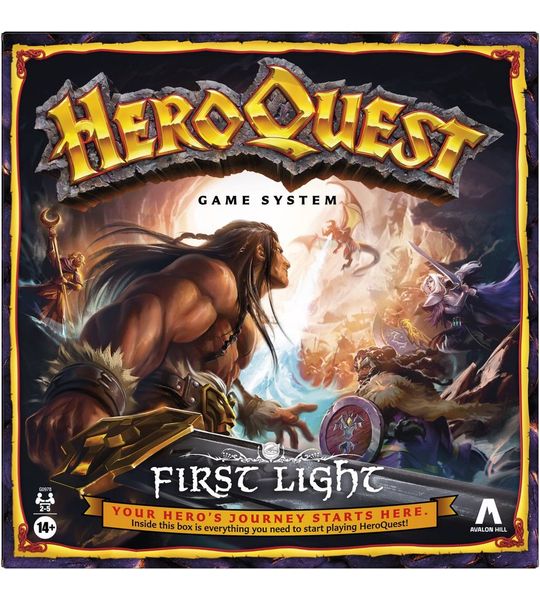 Avalon Hill HeroQuest First Light Game System, bordspel