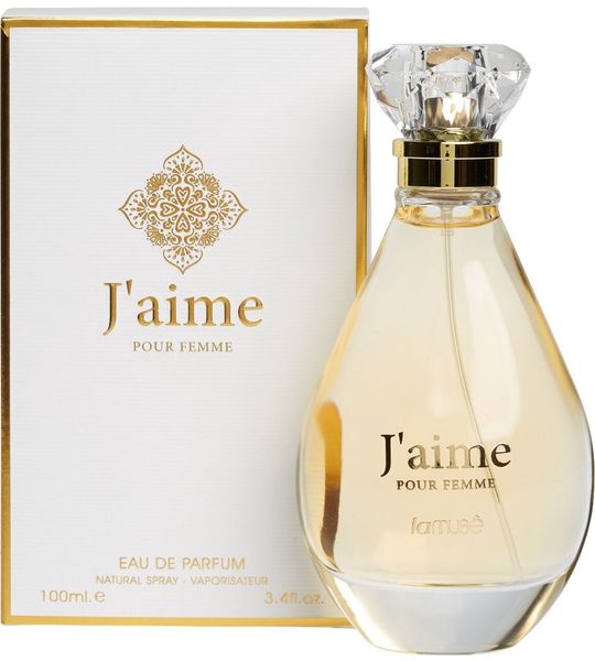 J'aime pour femme eau de parfum spray 100 ml