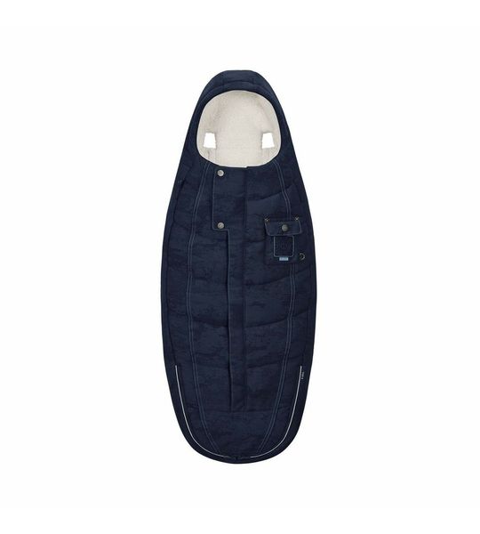 Voetenzak Cybex Platinum Rebellious Luxury Denim Blue/Navy Blue