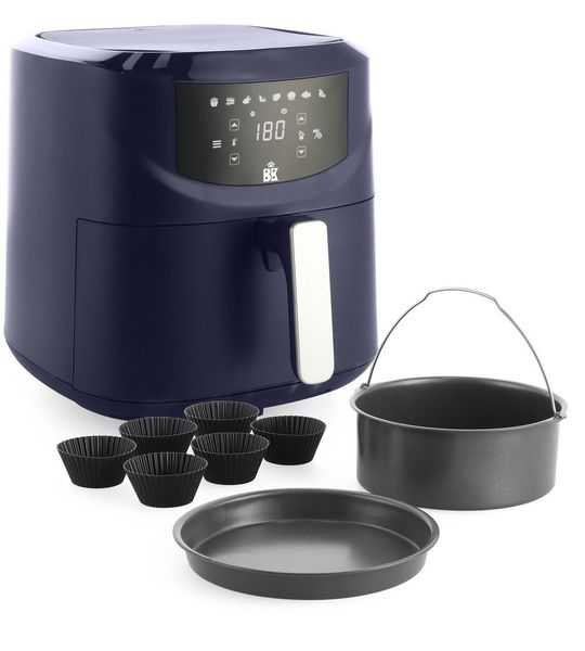 BK Connect XXL Airfryer 7,6L met 3-delige bakset - PFAS-vrij - 40 euro cashback