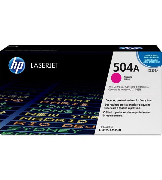 HP 504A toner magenta
