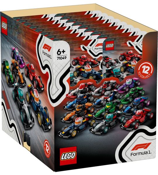 LEGO F1 raceauto collectibles - Complete doos - 36 stuks - 71049