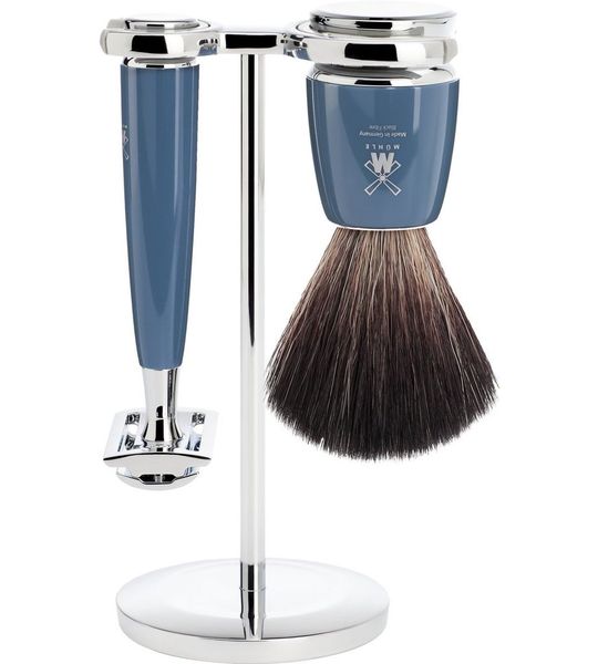 Muhle scheerset RYTMO S21M228SR - Synthetisch - Safety razor - Blauw