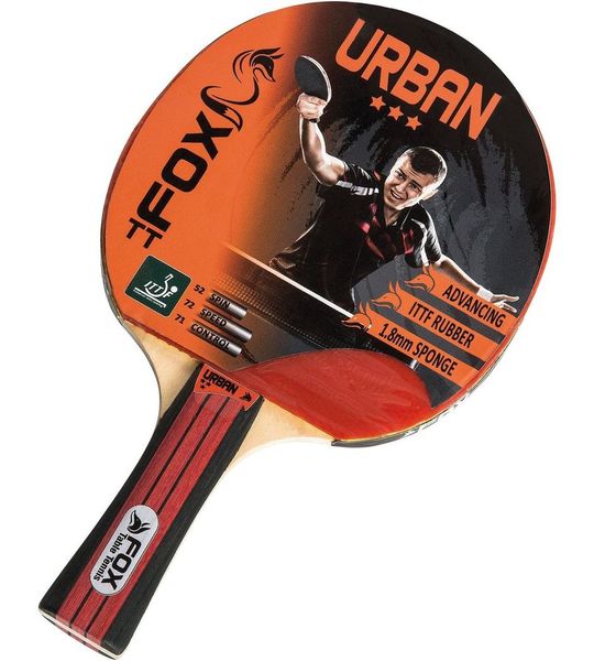 Fox TT Urban 3 Star Table Tennis Bat