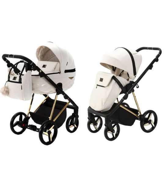 Kinderwagen Adamex Quantum Beige Star