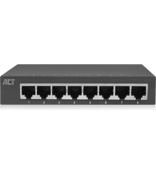 ACT Ac4418 8-poorts Gigabit Ethernet Switch