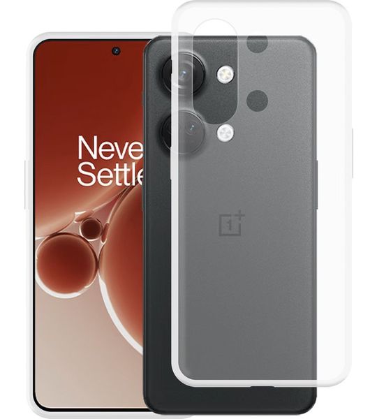 Just in Case Soft Design OnePlus Nord 3 5G Back Cover Transparant