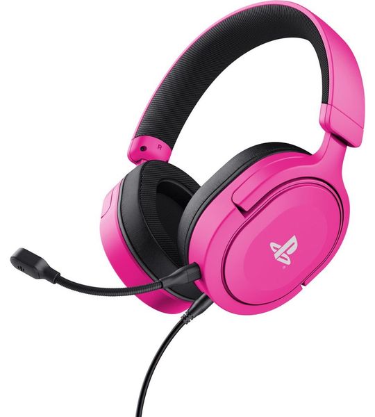 Trust Gxt498p Forta Officiele PS5 Bedraad Hoofdtelefoon Blauw