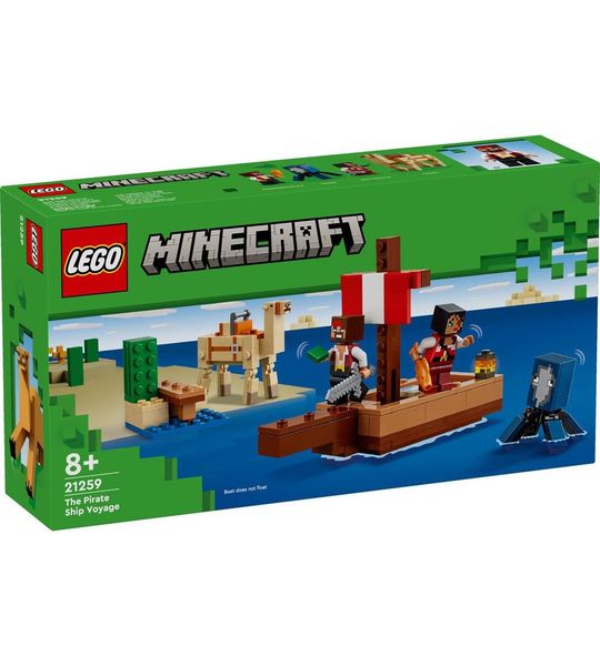 LEGO Minecraft® De piratenschipreis 21259
