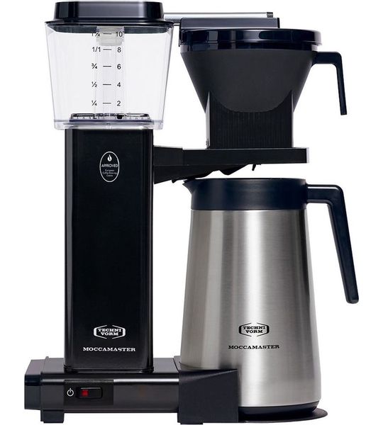 Moccamaster KBGT 741 Koffiefilter apparaat Zwart