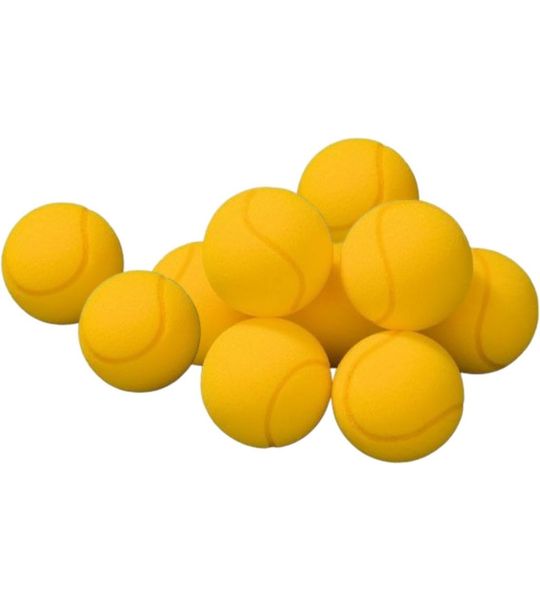 Foam Tennisbal Volley 7cm set van 10 stuks