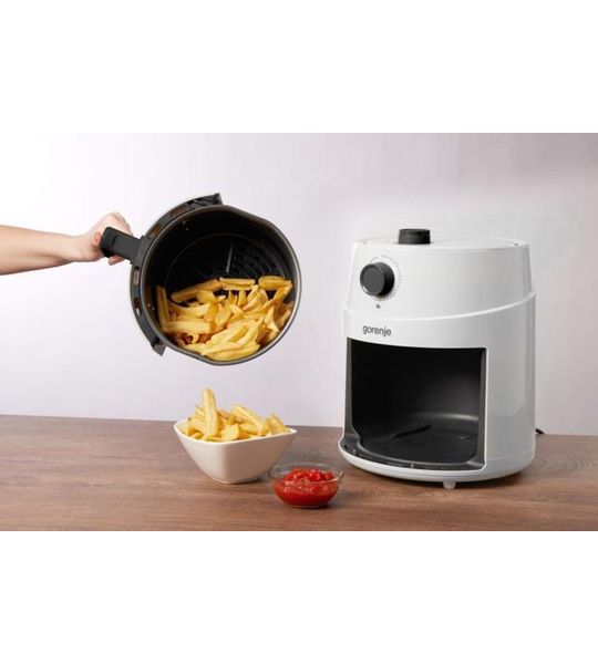 Gorenje AF1300XG friteuse Enkel 4,5 l Vrijstaand 1300 W Heteluchtfriteuse Wit