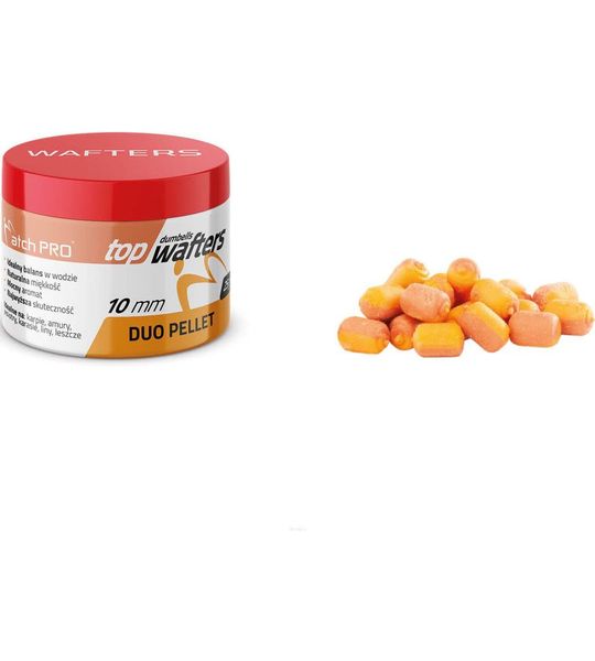 MatchPro Top Dumbells Duo Wafters 12mm 25gr - Smaak : Sweetcorn