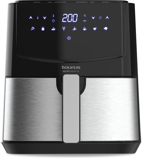 Luchtfriteuse Taurus AIR FRY DIG 5S Zwart 1450 W 5 L