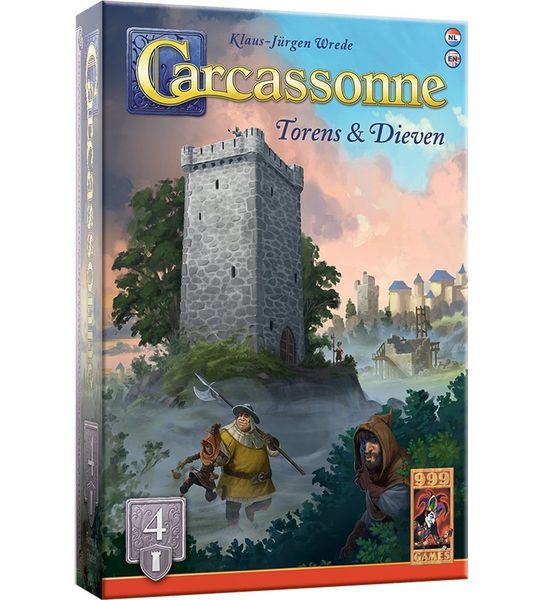 Carcassonne: Torens&Dieven Uitbreiding - Bordspel