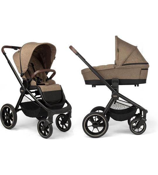 Kinderwagen Novi Baby® Nena Pro Chocolate Melange