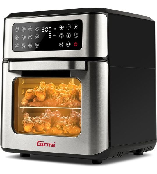 Girmi FG9700 friteuse Enkel 12 l 1800 W Heteluchtfriteuse Roestvrijstaal