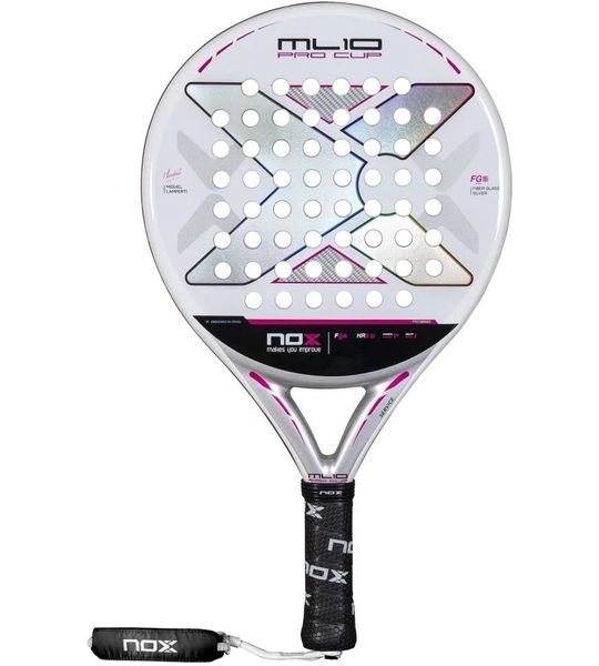 Nox Ml10 Pro Cup Light By Miguel Lamperti 2025 Padelracket Zilver 350-365 gr