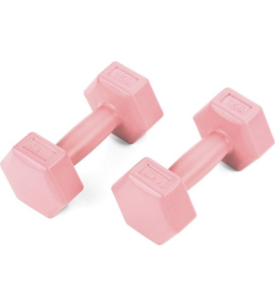 Gymtek® Halterset - 2x 1kg halters - Halterset voor krachttraining