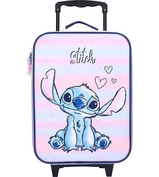 Stitch Made to Roll Trolley Koffer- Blauw - Lilo & Stitch - Reiskoffer
