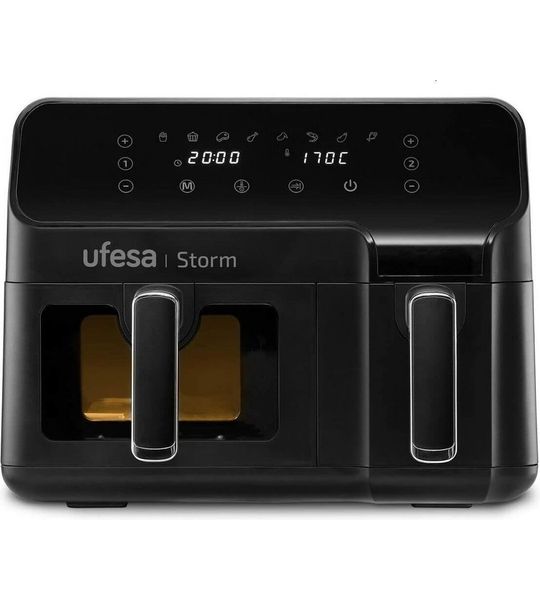 Ufesa 72805565 9l Lucht Frituur Zilver 9 Liters / EU Plug