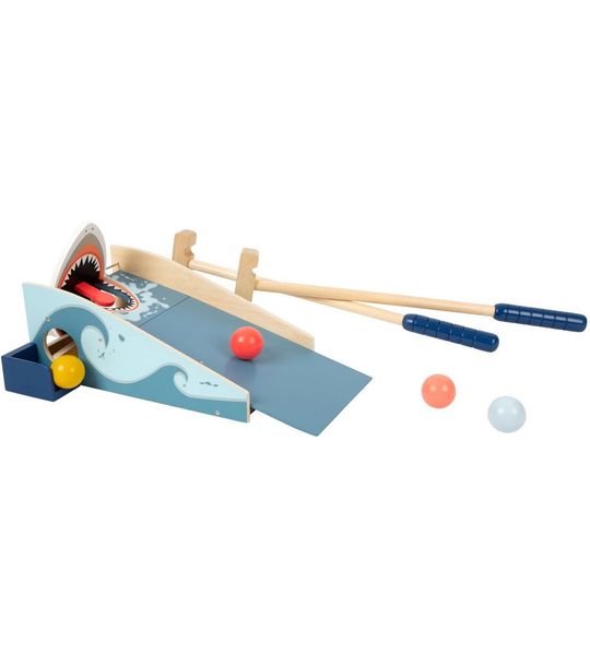 Small Foot - Houten Mini Golf Haaienaanval, 7dlg.