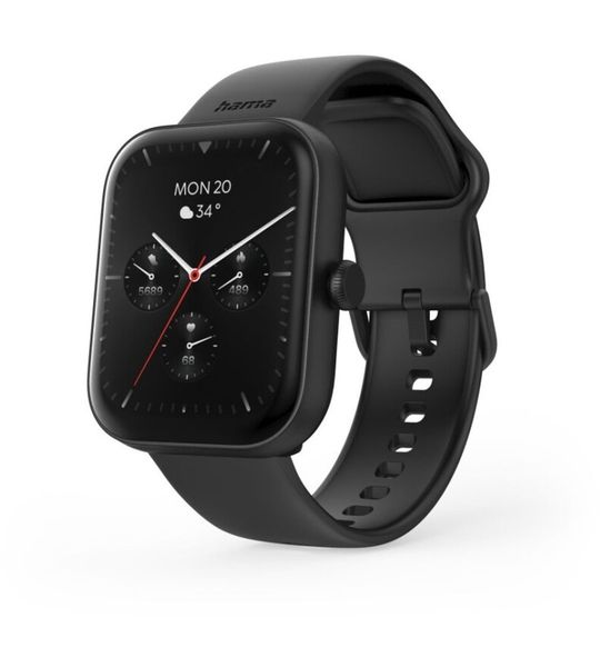 Hama Smartwatch 5000 Smartwatch Zwart