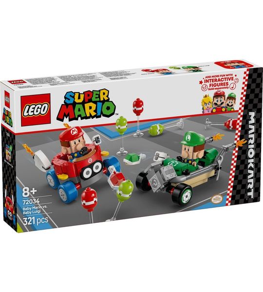 LEGO Mario Kart - Baby Mario vs Baby Luigi - 72034