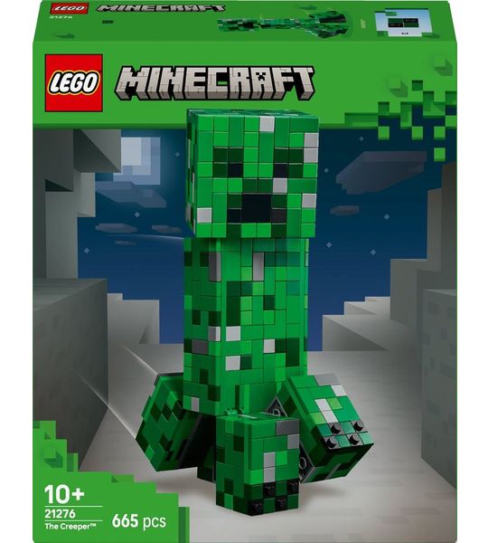 LEGO Minecraft De Creeper Actiefiguur Bouwpakket - 21276