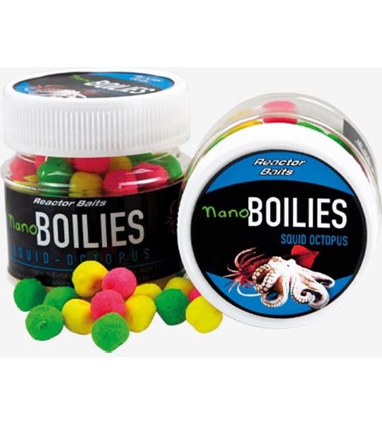 Maver Reactor Baits Nano Boilies Wafter 6mm (20gr) - Soort : Squid