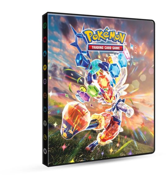 Pokémon - Stellar Crown - 4-Pocket Portfolio - Trading Cards