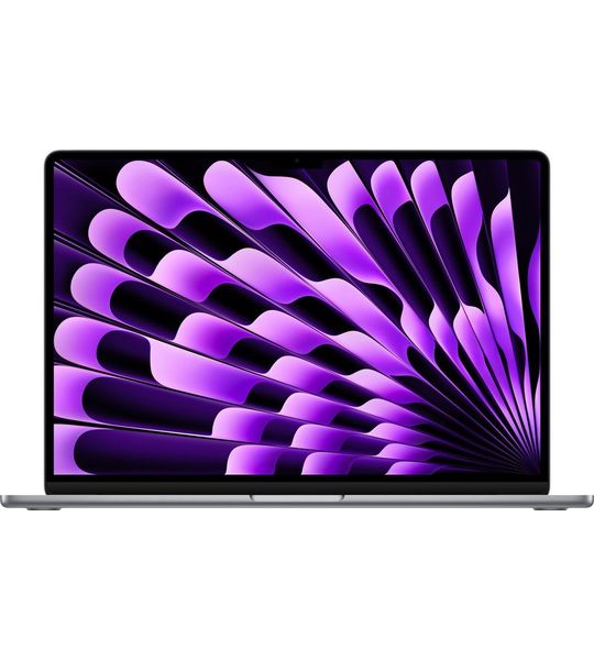 Apple Macbook Air (2024) Spacegrijs - 15.3 Inch Apple M3 10-core GPu 8 Gb 512