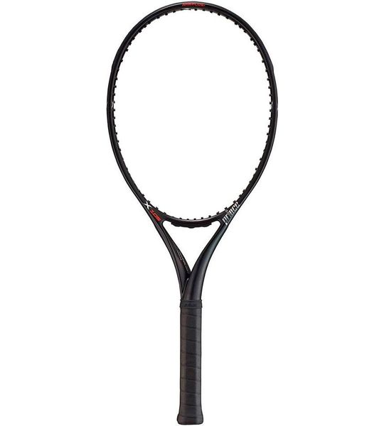 Prince X 105 Ongesnaarde Tennisracket Zwart 2