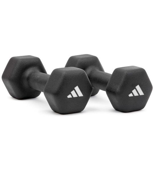 Adidas Fitness Dumbbell 5kg Zilver