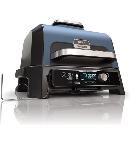 Ninja Woodfire Pro XL Elektrische BBQ Grill en Roker OG901EU