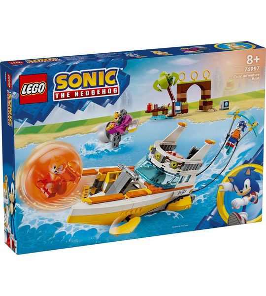LEGO Sonic the Hedgehog™ Tails' avonturenboot - 76997
