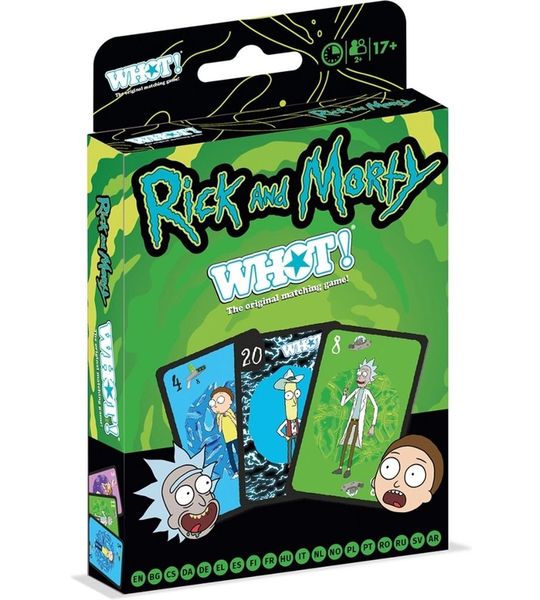 Winning Moves Rick and Morty - Speelkaarten - WHOT! (Meertalig)