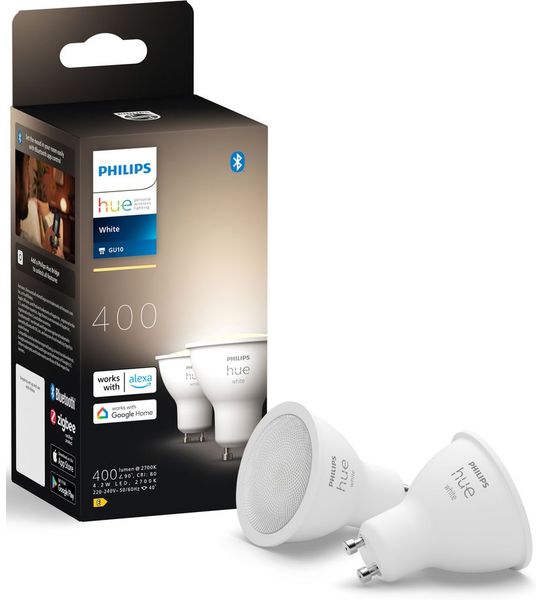 Philips Hue White GU10 2-pack