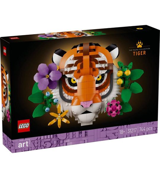LEGO® Art De Faunacollectie – Tijger - 31217