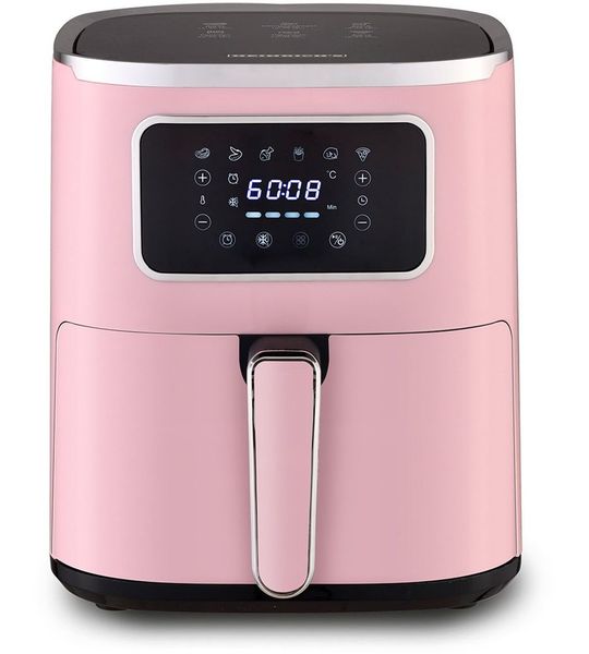 Heinrich's HFR 8216- Heteluchtfriteuse - AirFryer - 5 Liter - Pink