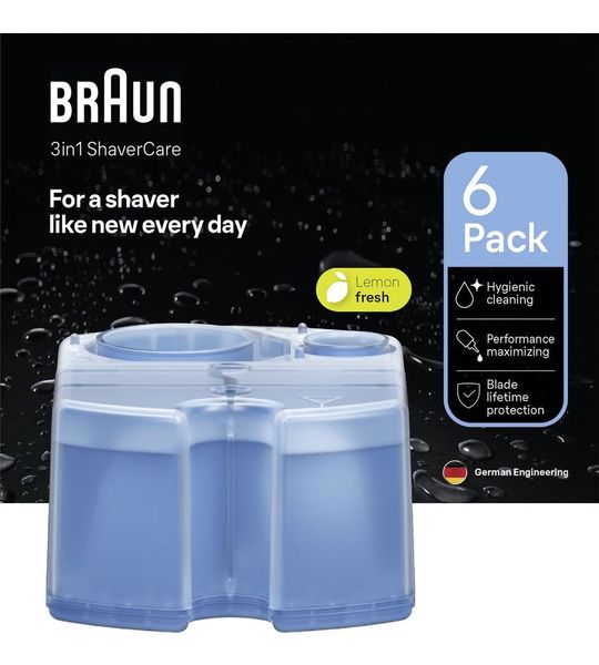Braun 3-in-1 ShaverCare Reinigingsset Scheerapparaat