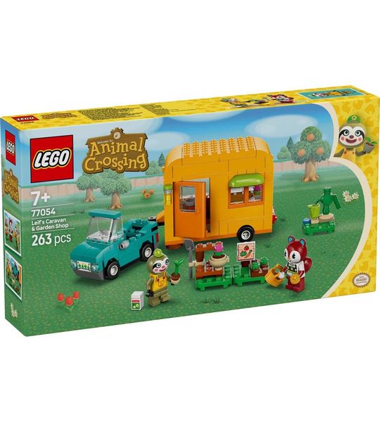 LEGO Animal Crossing Leifs caravan en tuinwinkel - 77054